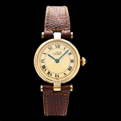 montre cartier must vintage|cartier vintage watch movements.